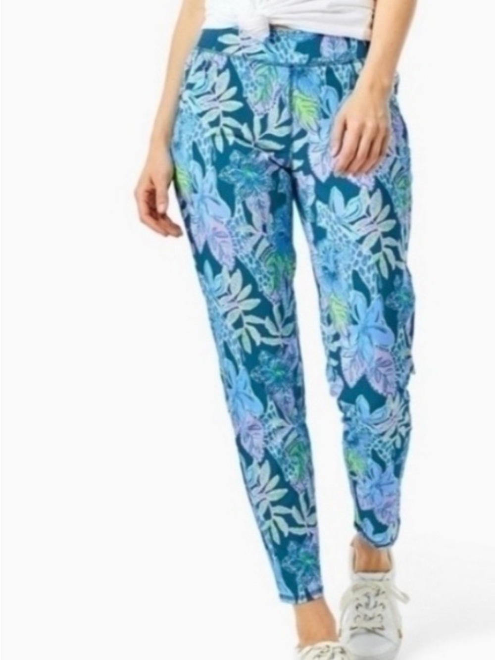 NWT Lilly Pulitzer Run Around Pant UPF 50+ Leggings Small